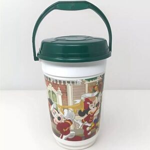 Disney Parks Souvenir Popcorn Bucket Let the Memories Begin Mickey Marching Band